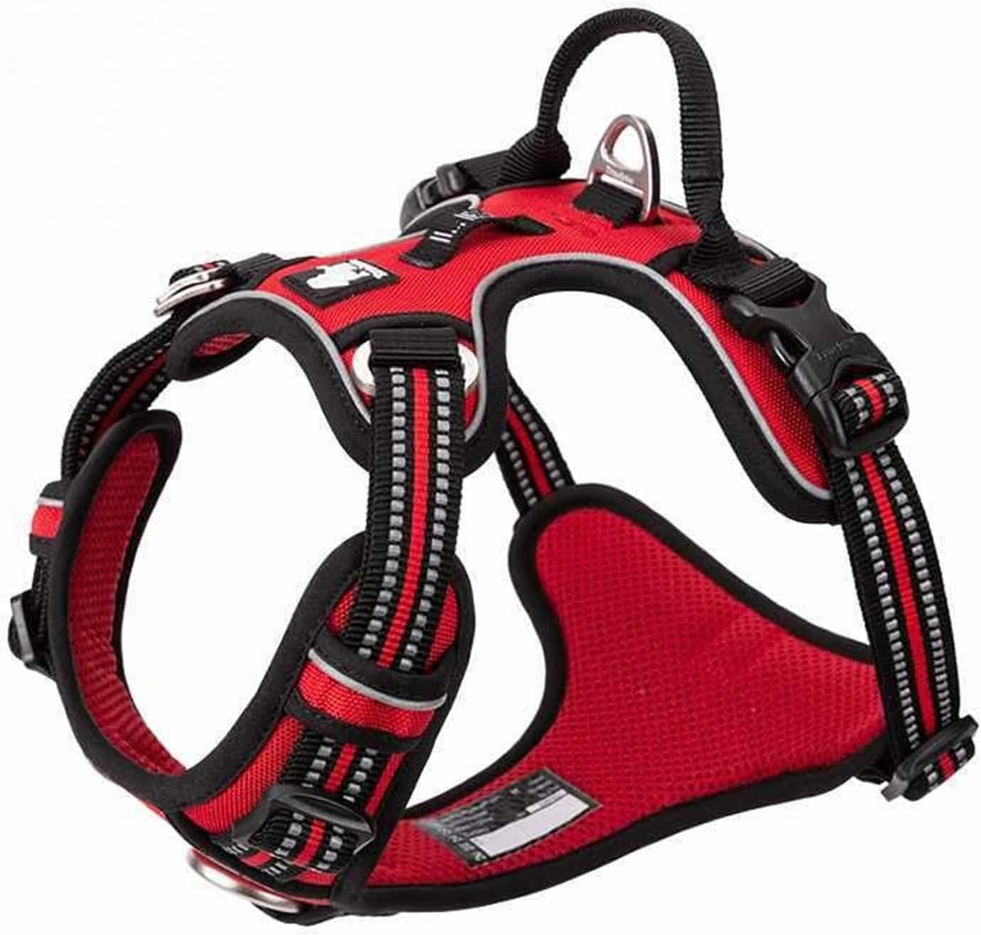 Harnais - PullFree™ - Rouge - Espace Animalier Chien Chat